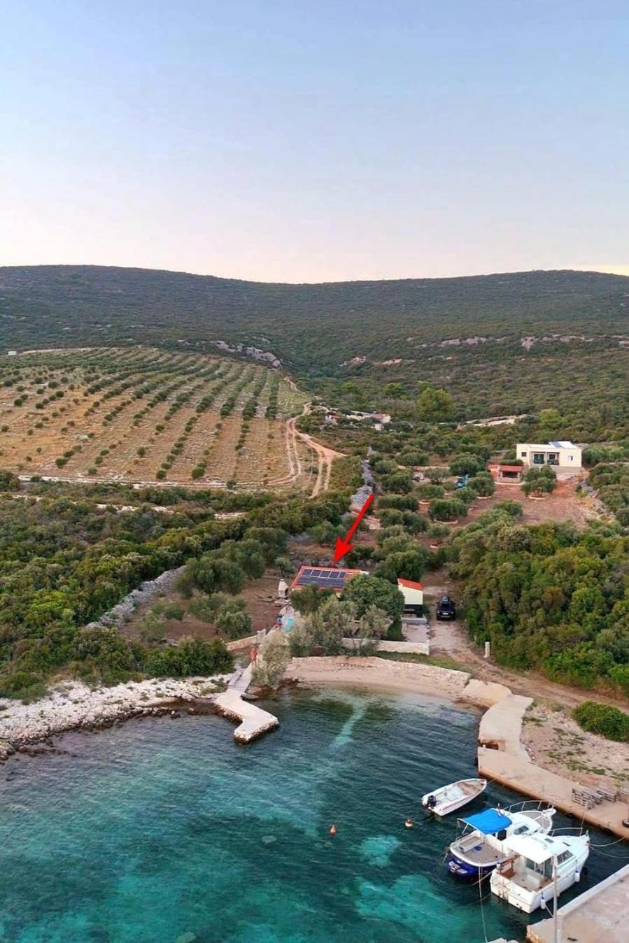 Secluded Fisherman'S Cottage Cove Zuborovica, Pasman - 321 Mrljane Esterno foto