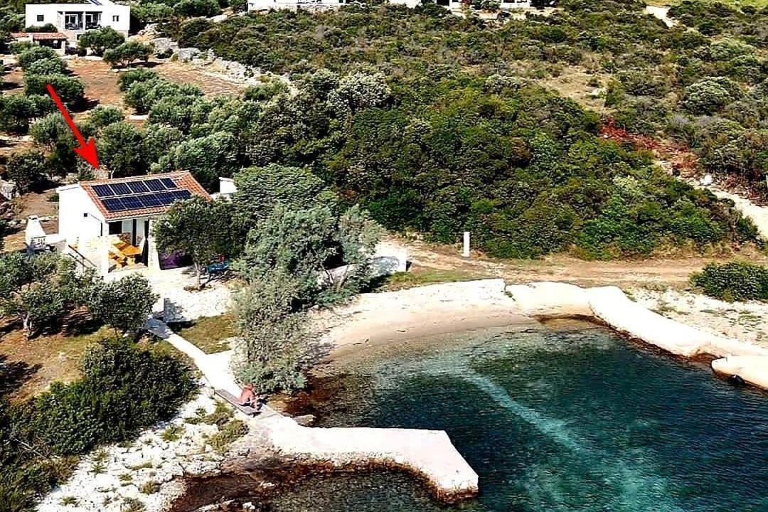 Secluded Fisherman'S Cottage Cove Zuborovica, Pasman - 321 Mrljane Esterno foto